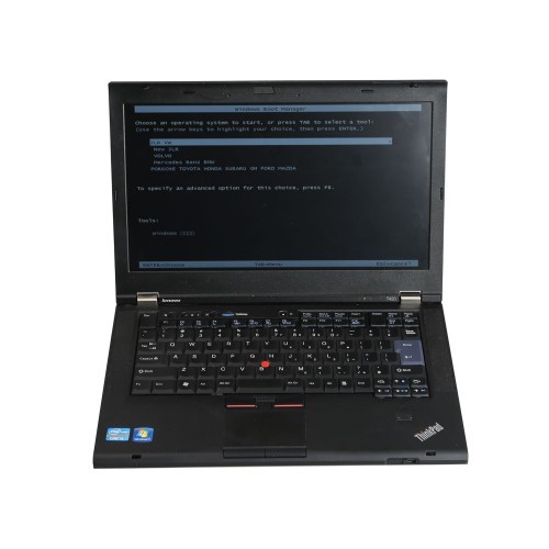 VXDIAG Multi Diagnostic Tool for Full Brands HONDA/GM/VW/FORD/MAZDA/TOYOTA/Subaru/VOLVO /BENZ with 2TB HDD & Lenovo T440