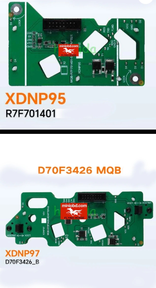 11pcs/set XHORSE XDNPM5GL MQB SA/SC/SD/D70F34XX Solder free Adapter used with KEY TOOL PLUS and MULTI-PROG