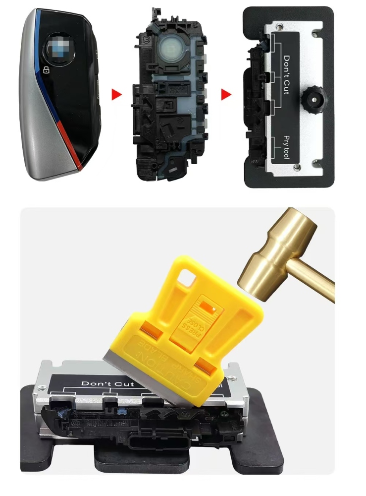 Yanhua Btool BCP Key Cutting Kits Used For BMW BCP Key Inner Shell disassembly