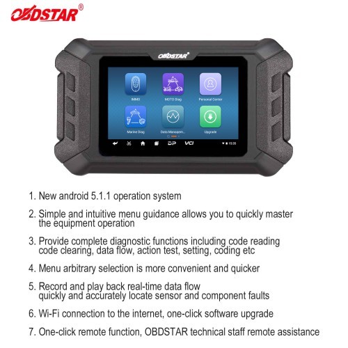 OBDSTAR iscan BRP(Can-am) Intelligent Motorcycle Diagnostic Equipment for Motorcycle and Boat Sea-Doo/ Sportboat