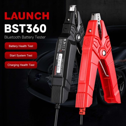 LAUNCH BST360 Car Battery tester Analysis 6V12V 2000CCA Voltage Battery Test Clip Charging Cricut Load tool for X431 V/V+/Pros/PRO3S+/Pro5/PAD VII
