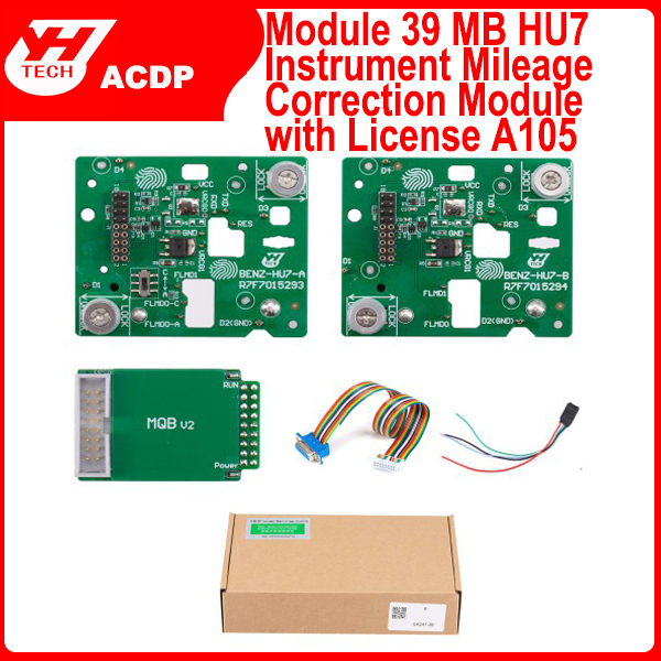 Yanhua ACDP Module 39 MB HU7 Instrument Module Mileage Correction with License A105 for Mercedes A167 A213 A247 with Chip R7F7015923/R7F7015924