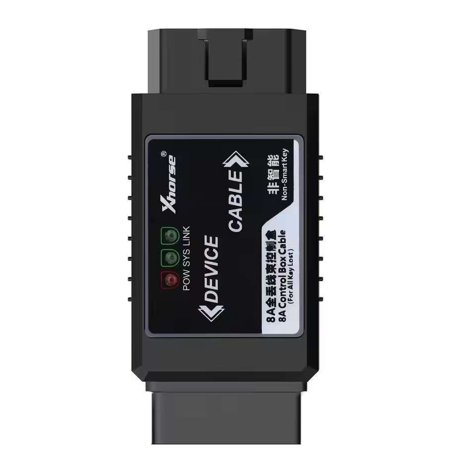 Xhorse For Toyota 8A Non-Smart Key All Keys Lost Adapter via OBD No Disassembly For VVDI2 Max+MINI OBD/Key Tool Plus
