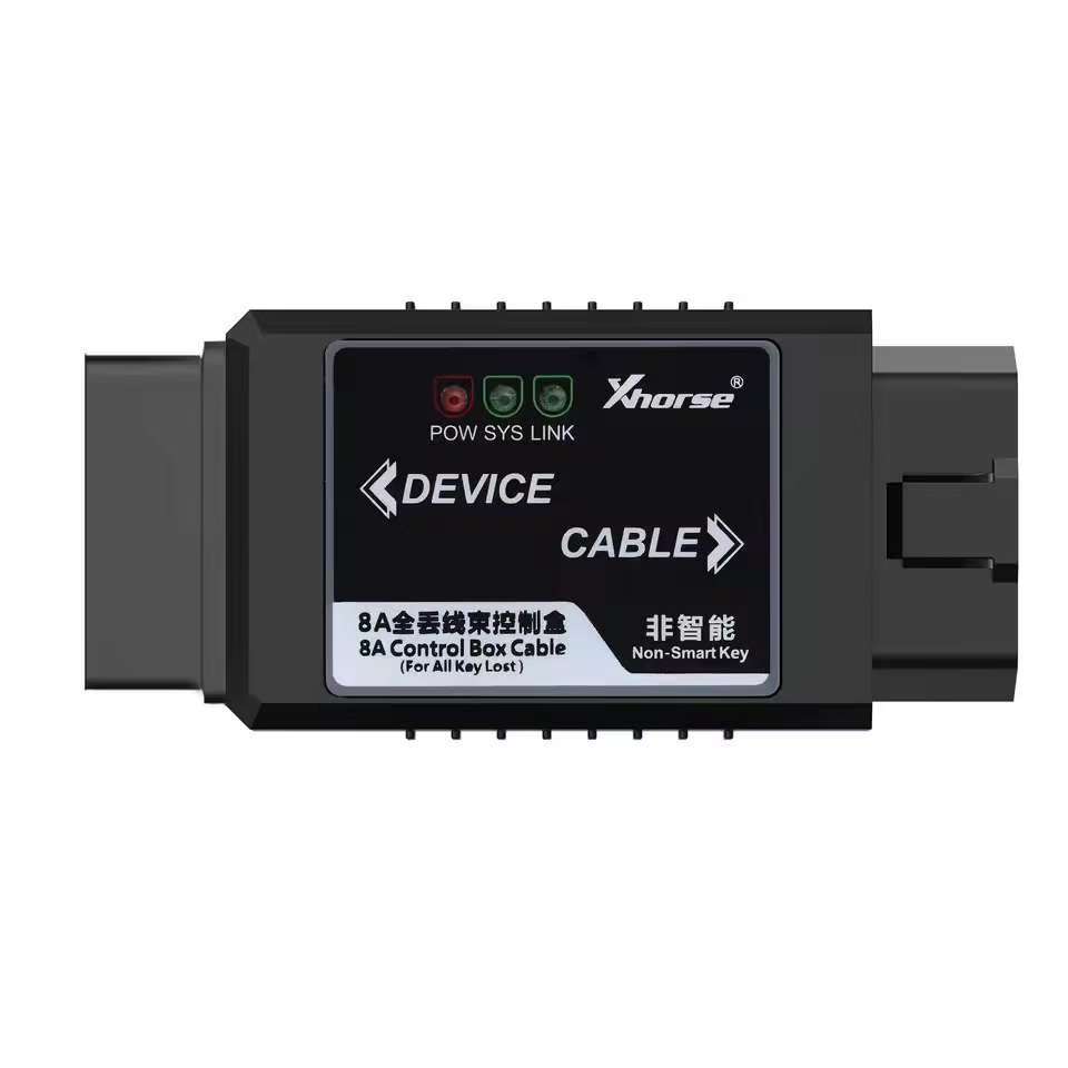 Xhorse For Toyota 8A Non-Smart Key All Keys Lost Adapter via OBD No Disassembly For VVDI2 Max+MINI OBD/Key Tool Plus