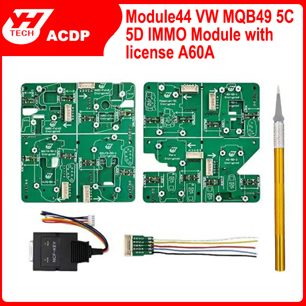 Yanhua ACDP Module44 VW MQB49 5C 5D IMMO Module For VW/AUDI/Porsche 5C/5D Key Programming Module with Software License A60A