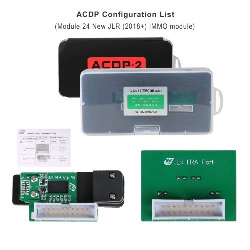 Yanhua ACDP 2 JLR IMMO Package With Module 9/24 for Land Rover/Jaguar IMMO 2010 - 2020 KVM RFA IMMO Key Programming
