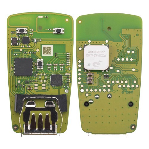 5PCS/LOT 2026 Xhorse XSMA4YEN MLB Remote Key A.D A4 Model PCB with 3 Buttons Key Shell work with MLB / VVDI2 / Key Tool Plus