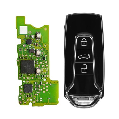 Xhorse XSMTUYEN MLB Smart Remote Key Tou style OEM chip PCB 3 Buttons with Key Shell