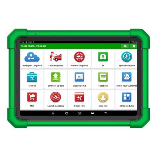 2 Years Update 2026 LAUNCH X431 PRO3S+ EV Diagnostic Scanner for EV Diagnostics & Battery Pack Analysis Supports Topology 40+ Service Functions CAN FD DoIP