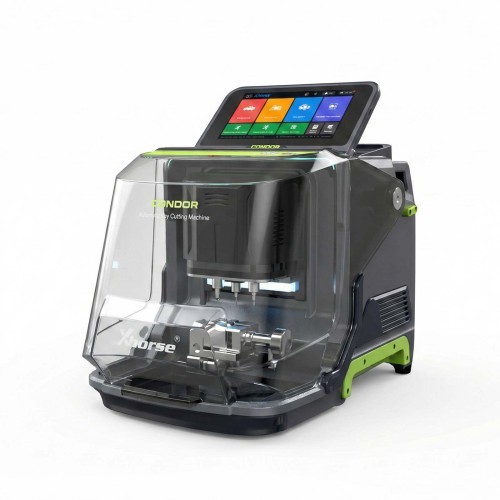 2026 New Xhorse XCMT01GL CONDOR XC-TWINS Key Cutting Machine with M3, M5L and M6 Clamps 3 Years Warranty