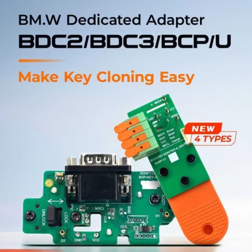 2026 Xhorse XDNPVDGL MQB 5C/5D Dedicated Adapter Set work with Key Tool Plus/ Multi Prog