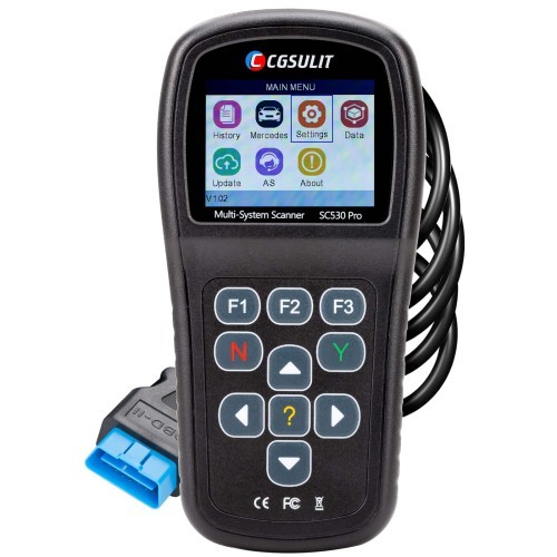 CGDI SC530 Pro OBD2 Scanner Bi-directional Scan Tool with Full System Diagnosis for Brand Benz