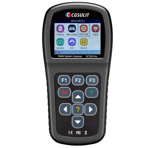 CGDI SC530 Pro OBD2 Scanner Bi-directional Scan Tool with Full System Diagnosis for Brand Benz