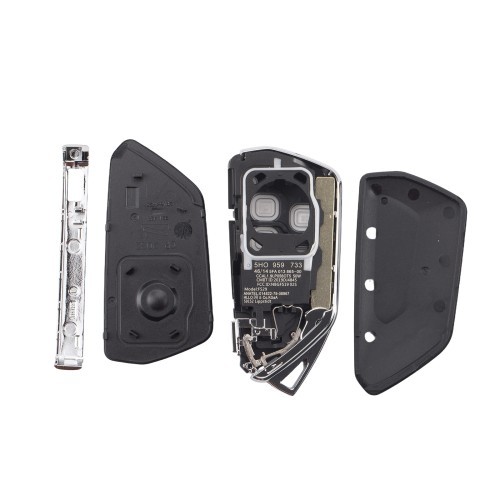 2026 KEYDIY FGB25-5 PCB Board with 3 Button/ 5 Button Key Shell Support for VW Audi Porsche BMW 5C/5D Remote Generation