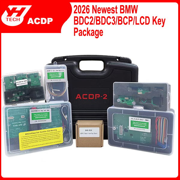 2026 Yanhua ACDP BMW BDC2 BDC3 BCP LCD Key Package for BMW BDC2 G Series Add keys & All Key Lost, Mileage Reset ,BDC2/BDC3/BCP/LCD/ Key Copy