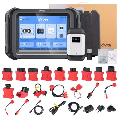 2026 XTOOL D9 MAX OBD2 Scanner, Bidirectional Scan Tool with Topology Mapping, J2534 Reprogramming, 45+ Relearns, ECU Coding