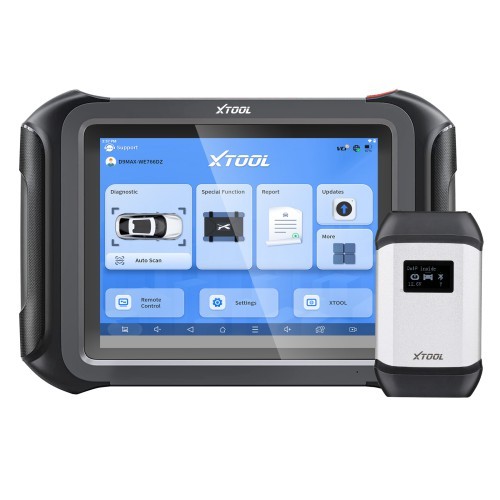 2026 XTOOL D9 MAX OBD2 Scanner, Bidirectional Scan Tool with Topology Mapping, J2534 Reprogramming, 45+ Relearns, ECU Coding