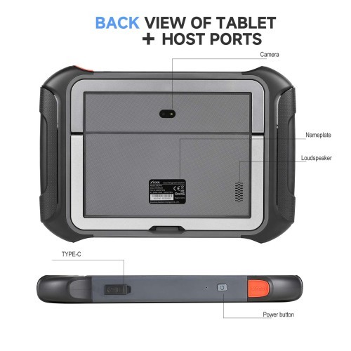 2026 XTOOL D9 MAX OBD2 Scanner, Bidirectional Scan Tool with Topology Mapping, J2534 Reprogramming, 45+ Relearns, ECU Coding