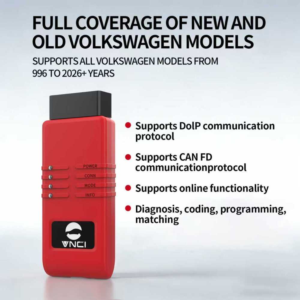 2026 VNCI 6154B Support latest version ODIS Software And CAN FD DoIP Protocol Original Drive Better Than SVCI 6154