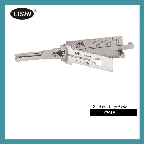 LISHI 2 in 1 Auto Pick and Decoder Locksmith Kit Including 77Pcs with Free Storage Case Free Shipping