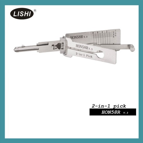 LISHI 2 in 1 Auto Pick and Decoder Locksmith Kit Including 77Pcs with Free Storage Case Free Shipping