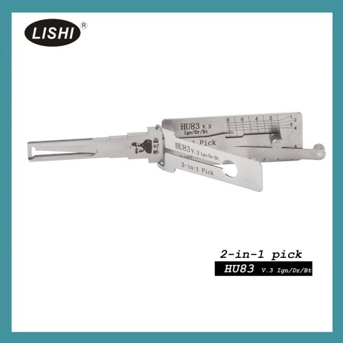 LISHI 2 in 1 Auto Pick and Decoder Locksmith Kit Including 77Pcs with Free Storage Case Free Shipping