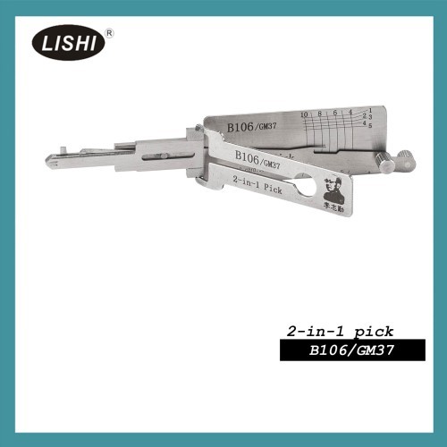 LISHI 2 in 1 Auto Pick and Decoder Locksmith Kit Including 77Pcs with Free Storage Case Free Shipping
