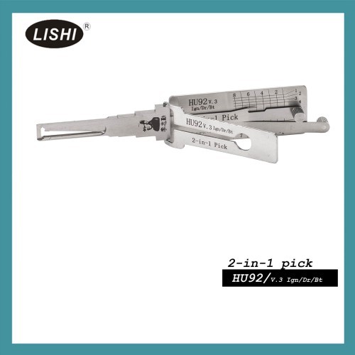 LISHI 2 in 1 Auto Pick and Decoder Locksmith Kit Including 77Pcs with Free Storage Case Free Shipping