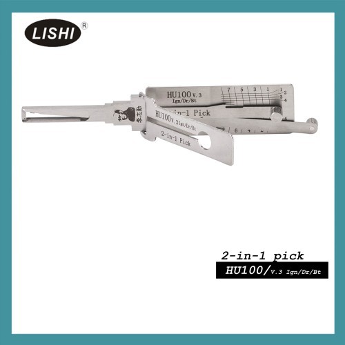 LISHI 2 in 1 Auto Pick and Decoder Locksmith Kit Including 77Pcs with Free Storage Case Free Shipping