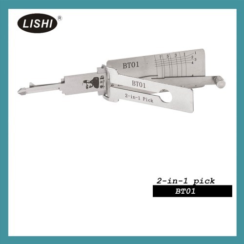 LISHI 2 in 1 Auto Pick and Decoder Locksmith Kit Including 77Pcs with Free Storage Case Free Shipping