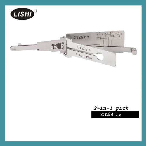 LISHI 2 in 1 Auto Pick and Decoder Locksmith Kit Including 77Pcs with Free Storage Case Free Shipping