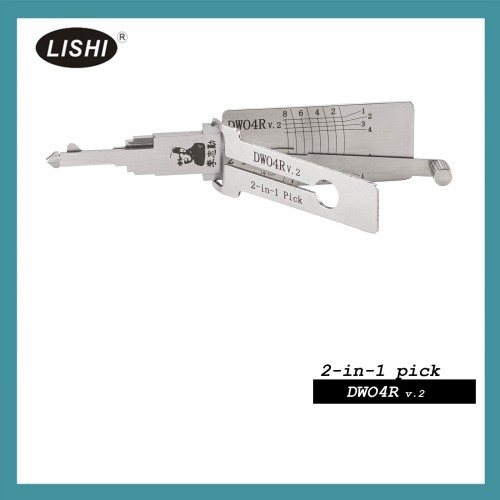 LISHI 2 in 1 Auto Pick and Decoder Locksmith Kit Including 77Pcs with Free Storage Case Free Shipping