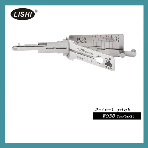 LISHI 2 in 1 Auto Pick and Decoder Locksmith Kit Including 77Pcs with Free Storage Case Free Shipping