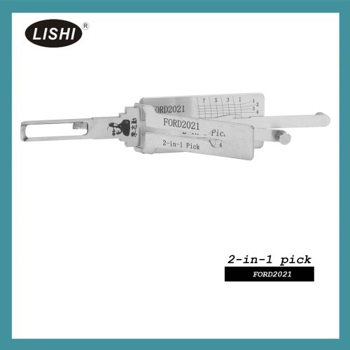 Original Lishi Ford 2021 2-in-1 Decoder and Pick for Ford Transit 2021+