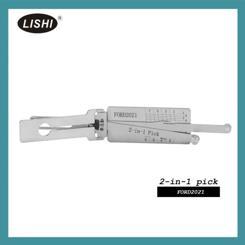 Original Lishi Ford 2021 2-in-1 Decoder and Pick for Ford Transit 2021+
