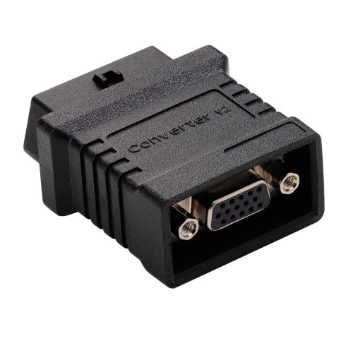 OBDSTAR Converter V2 DB15 to OBD16 Adapter Compatible with 3rd Party Devices to use OBDSTAR TCM Connectors