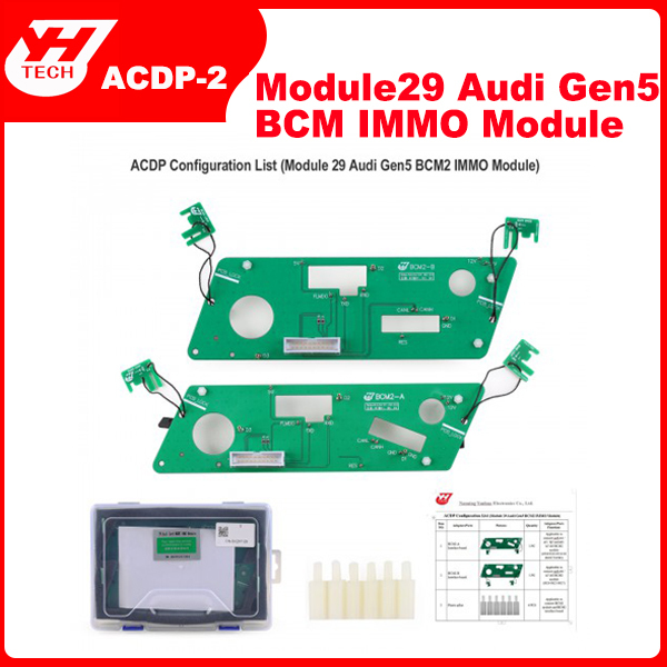 2026 Yanhua ACDP-2 Newest VAG IMMO Package with Module 29/33/34/44for Audi Gen5 BCM2/VW 4th 5th/MQB48 5A/MQB RH850 5A 5C/VAG 5C/5D IMMO& Mileage Correction