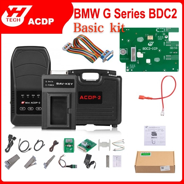 Yanhua ACDP BMW BDC2 Basic Kit  ACDP2 basic programmer host plus Module 38 with License A503 for 2015-2021 BMW G Series BDC2 Add Keys/ Mileage Correction /Module Refresh & Copy Replacement