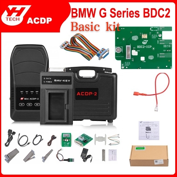 Yanhua ACDP BMW BDC2 Basic Kit  ACDP2 basic programmer host plus Module 38 with License A503 for 2015-2021 BMW G Series BDC2 Add Keys/ Mileage Correction /Module Refresh & Copy Replacement