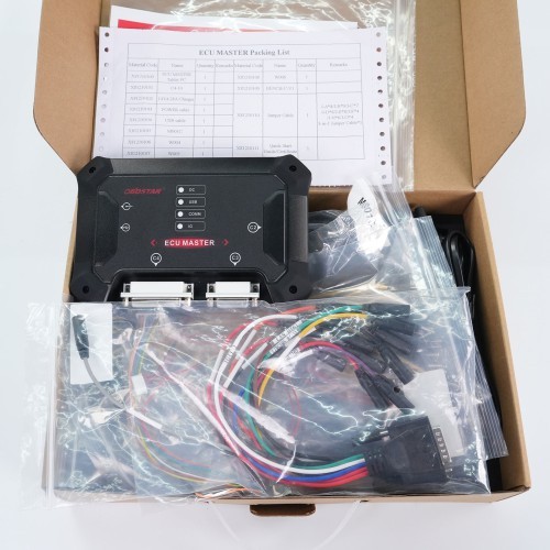OBDSTAR ECU Master Configuration A for Passenger Car and EV Car TCM ECM BCM BMS VCU