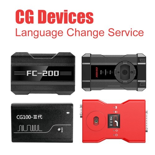 CGDI Language License for CGPro CGDI BMW, CGDI MB, AT200, CG FC200 and CGDI K2