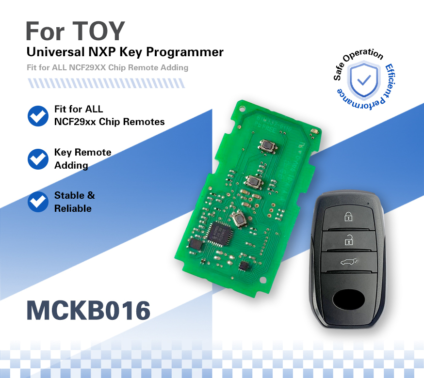 NXP Killer Programmer Optional Adapters (No.001-060 adapters) For All Original NCF29xx Chip Remote(unlimited version)