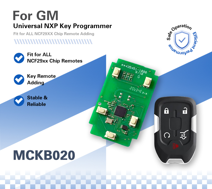 NXP Killer Programmer Optional Adapters (No.001-060 adapters) For All Original NCF29xx Chip Remote(unlimited version)