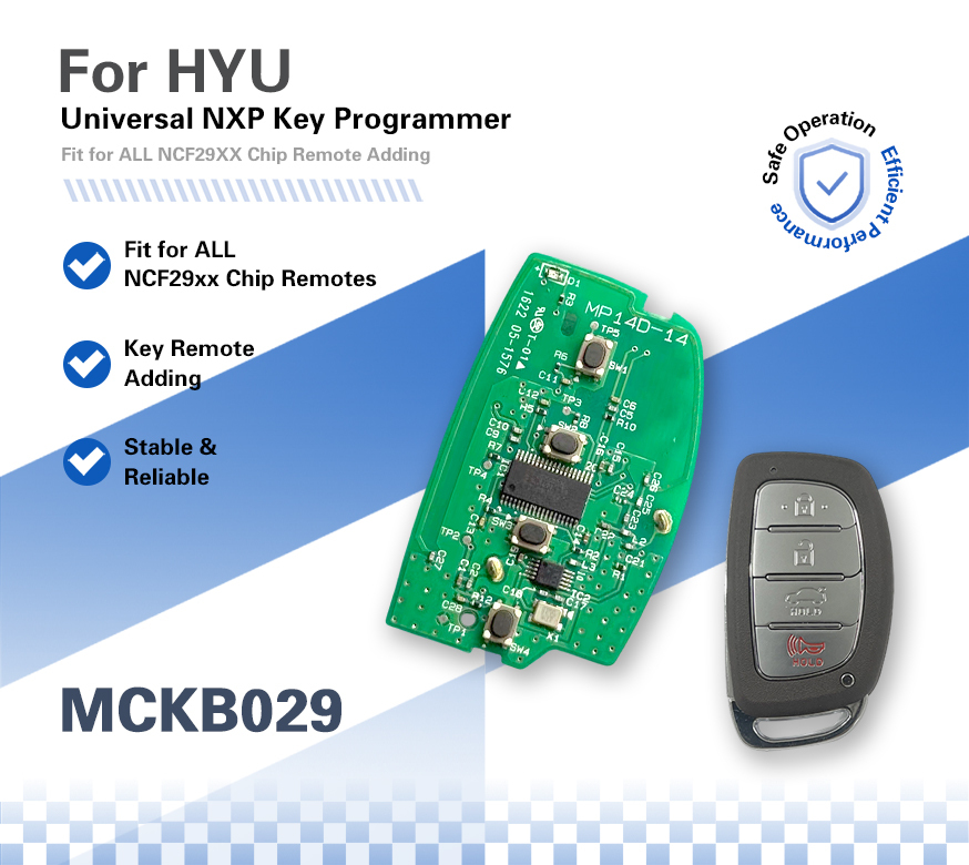NXP Killer Programmer Optional Adapters (No.001-060 adapters) For All Original NCF29xx Chip Remote(unlimited version)