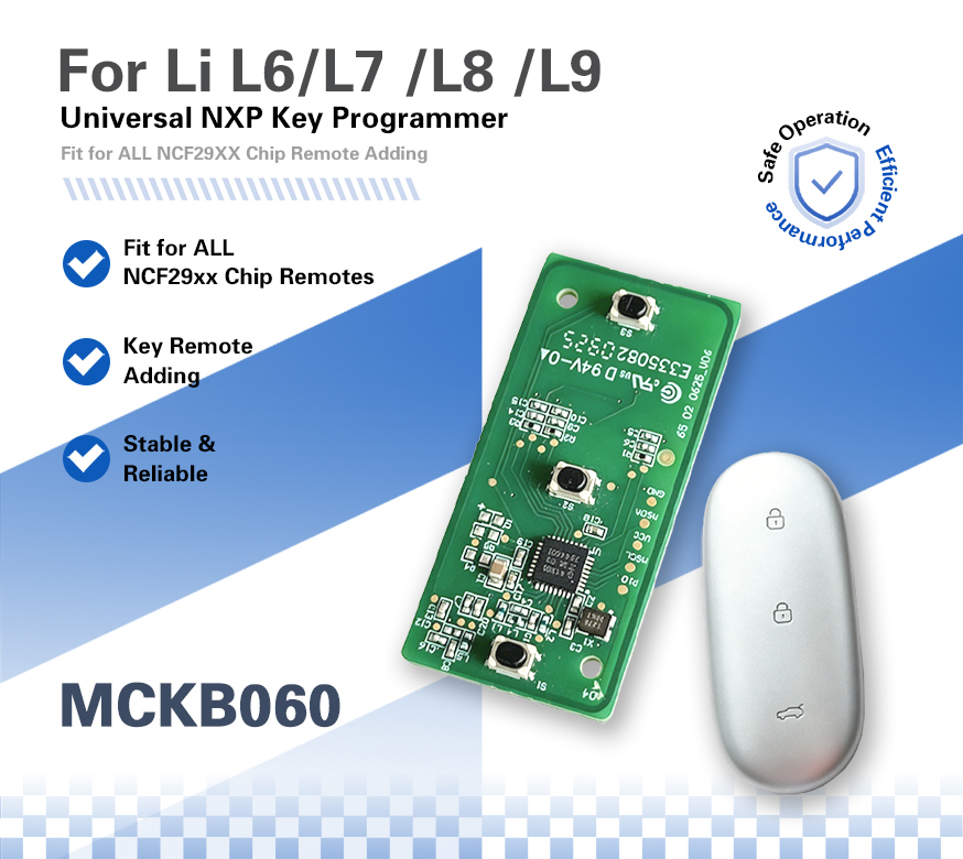 NXP Killer Programmer Optional Adapters (No.001-060 adapters) For All Original NCF29xx Chip Remote(unlimited version)