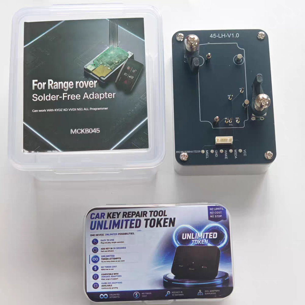 NXP Killer Range Rover Package For Range Rover  key Copy （NXP killer Unlimited Version device with No.45 Adapter)