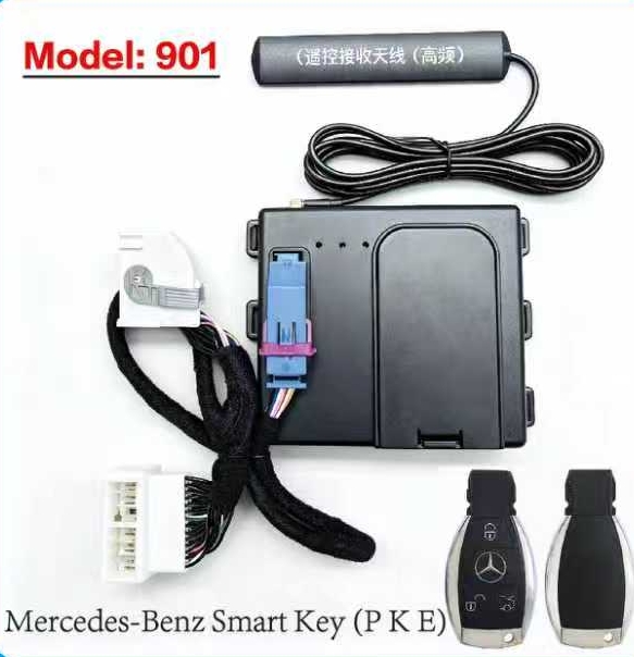 Bodyguard No.1 901 Mercedes-Benz FBS4 Key Adapter Box for 2012–2018 C-Class, GLC, S-Class, ML, GL, GLE, GLS, GLA, CLA, CLS, SLC, G-Class, A-Class & B-Class