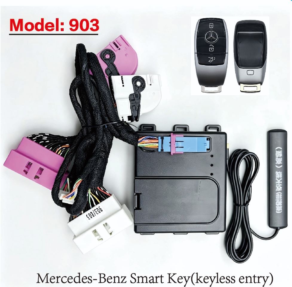 Bodyguard No.1 903  Mercedes-Benz FBS4  Key Adapter Kit New Generation Keyless-Go Touch Handle Solution 2019+ A-Class, B-Class, GLA, GLB, GLE 、 GLS