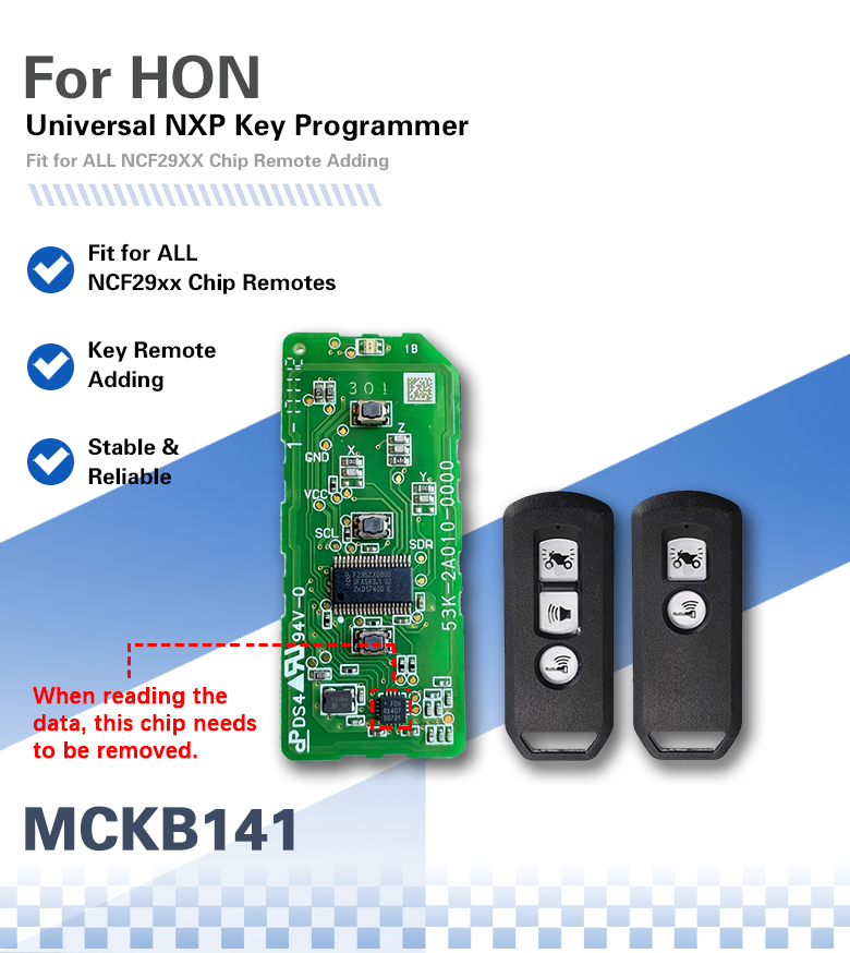 NXP Killer Key Tool(121-174) Optional PCB Adapters  (Unlimited Version)
