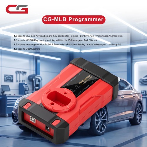2026 CG-MLB Programmer Supports MLB Evo MQB48 Key Reading and Adding